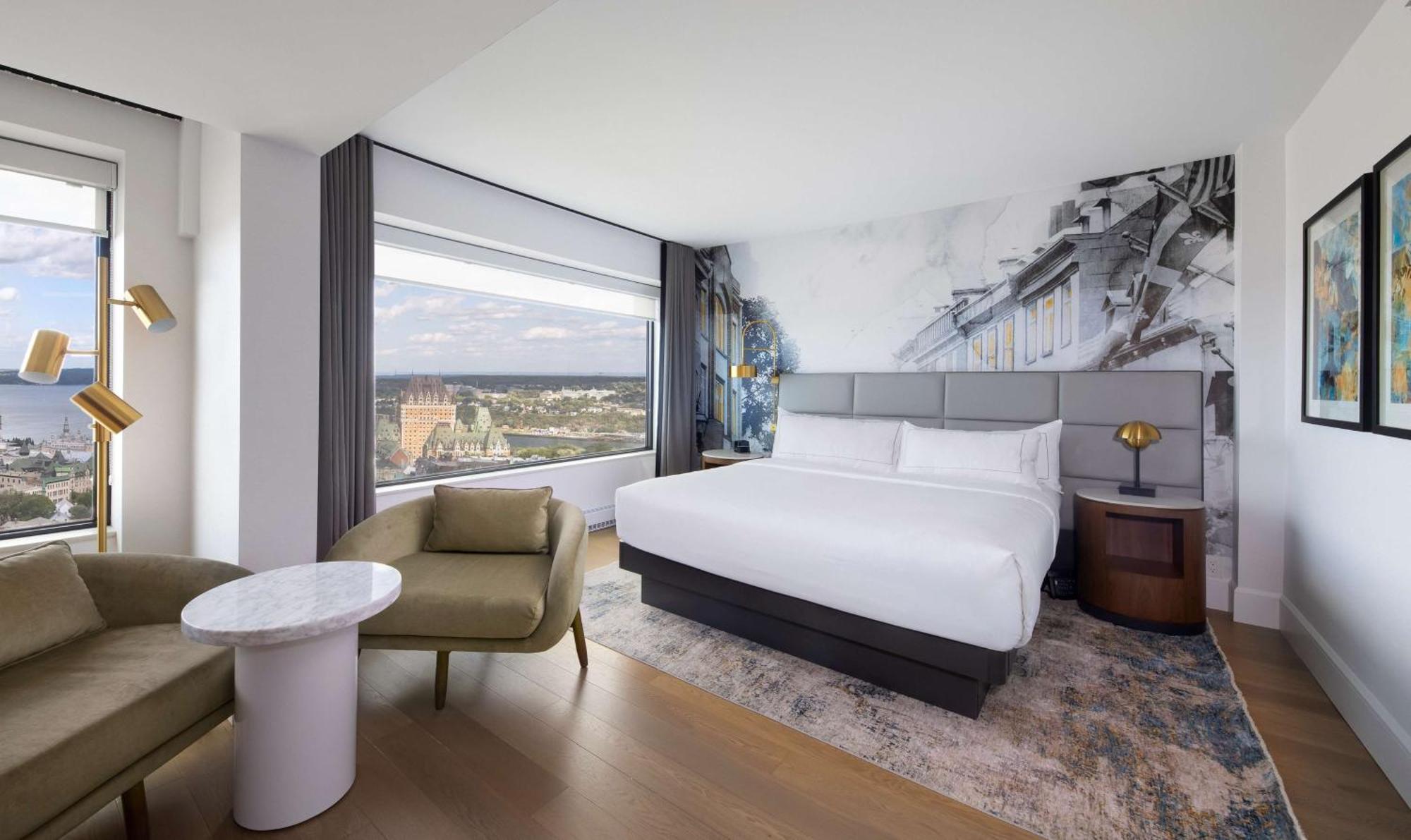 Hilton Quebec Hotel Exterior photo